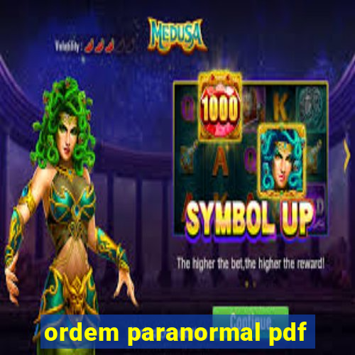 ordem paranormal pdf